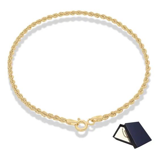 Torzal Oro 10k Torsal Pulsera Pulso Brazalete Esclava 2.2mm 18cm Diámetro 6 Cm Largo 18 Cm Mujer Dama Regalo Oro Puro 10k Hombre Brazalete Oro Italy Italiano Brazalete Oro Regalo Novia Brazalete