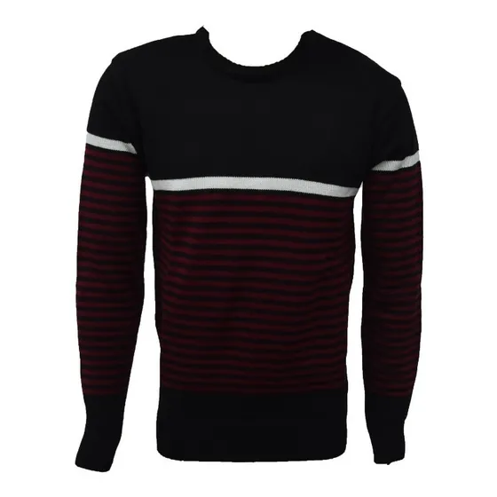 Sweater Pullover Tejido De Lana Hombre Colores Invierno