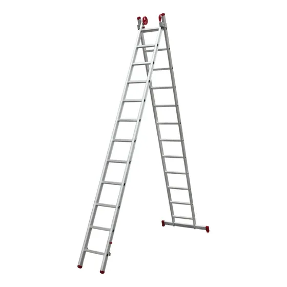Escalera De Aluminio Colisa Extensible Botafogo 24 Escalones