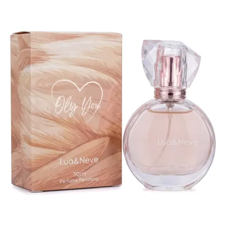 Perfume Feminino Oly You 30ml Eau De Parfum Baunilha Sal Marinho Âmbar Sândalo Fragrância Longa Duração, Aroma Marcante Que Deixa Lembranças Inesquecí