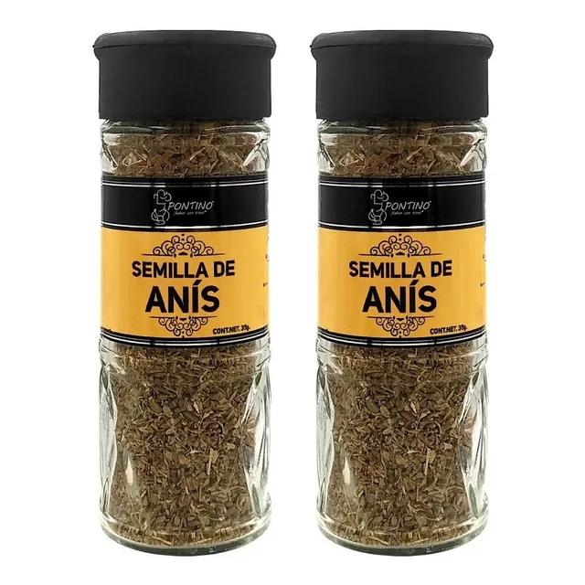 Pontino Semilla De Anís 35 Gramos 2 Piezas