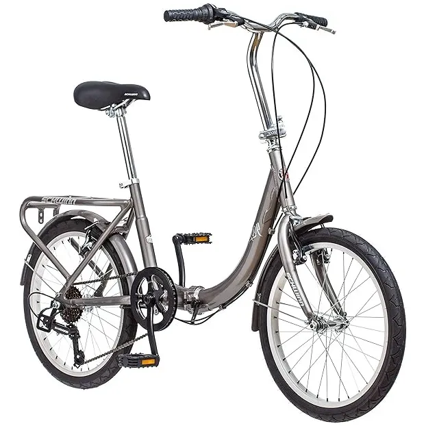 Schwinn Loop Adult Folding Bike,men And Women, 20-inch Wheel