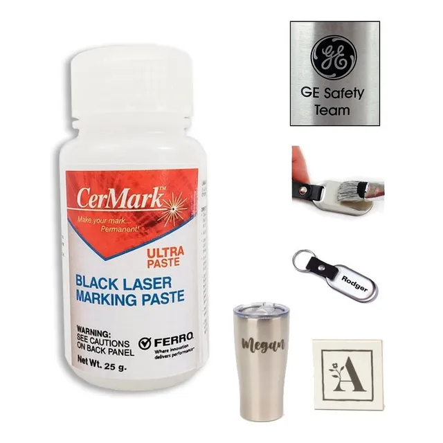 Cermark Lmm6000 25gr. Liquido Thermark Grabado Laser Metales