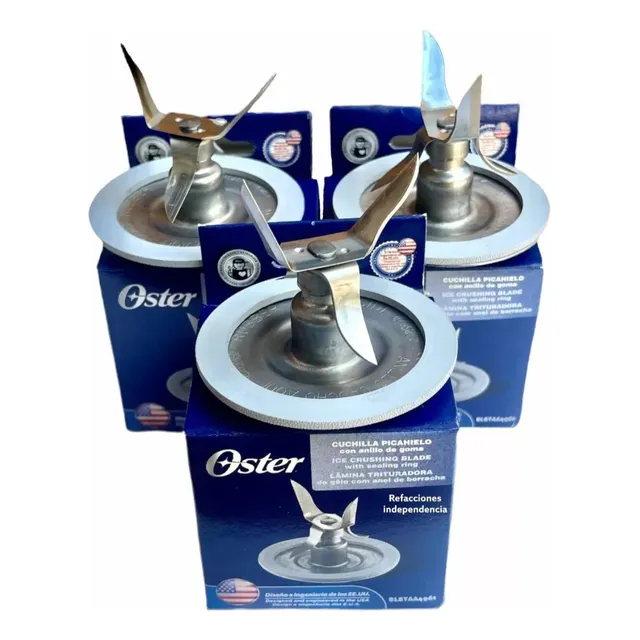 Kit 3 Aspas Cuchillas Licuadora Oster Original 