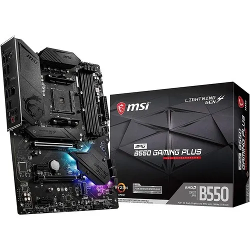 Tarjeta Madre Msi Mpg B550 Gaming Plus Amd Am4 Atx Usb