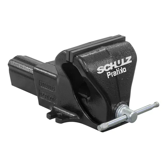 Torno de Bancada Schulz Pratiko 75 mm Nº 3 Preto 10010090