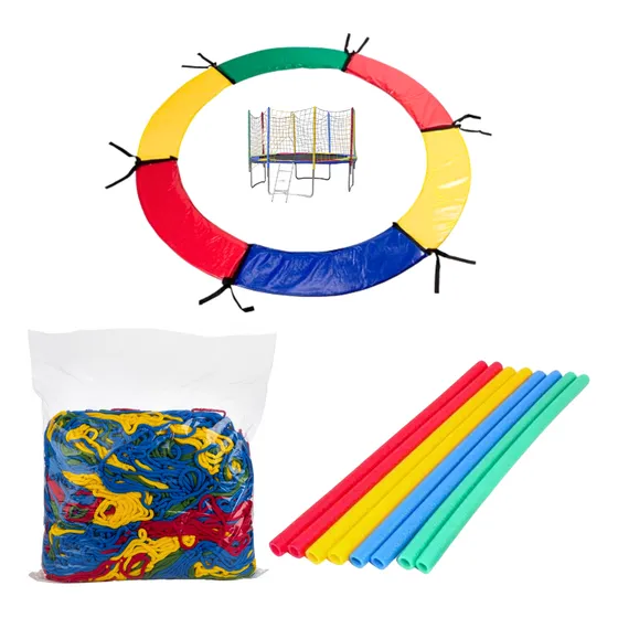 Kit Protetor De Molas 3,00 -3,05 - 3,10m + Rede + 8 Isotubos