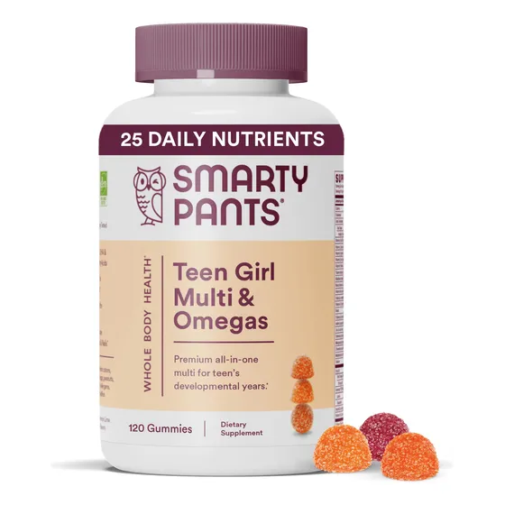 Suplemento Smartypants Teen Girl Formula 120 Gomitas