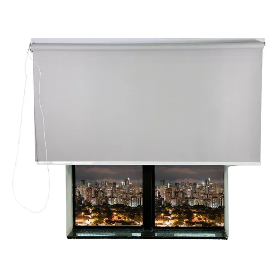 Cortina Persiana Rolo Blackout  L 1,40x1,40 A Pronta