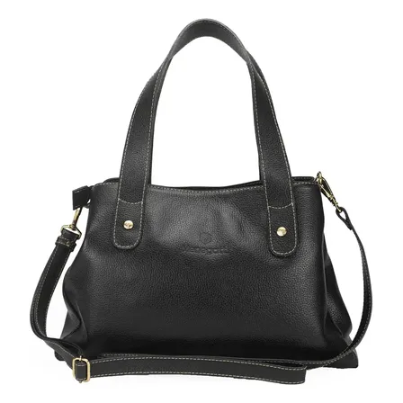 Bolsa Feminina Ombro Menegatti Couro Legítimo Nouveau
