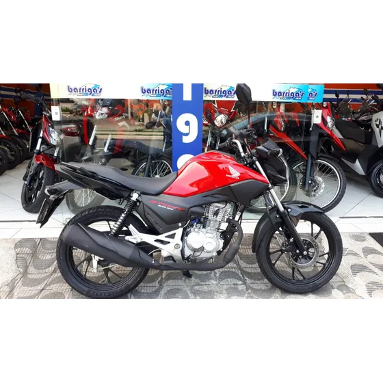 Honda Cg Start 160 Cbs 2025 Vermelha