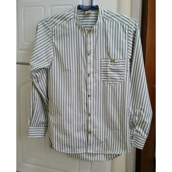Camisa Niño Manga Larga Talla 12 Marca John Cué