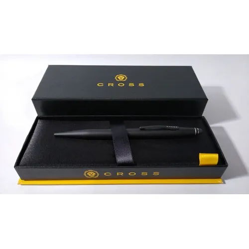 Bolígrafo Cross Tech2 Satin Black Con Estuche Color Del Exterior Negro Color De La Tinta Negro