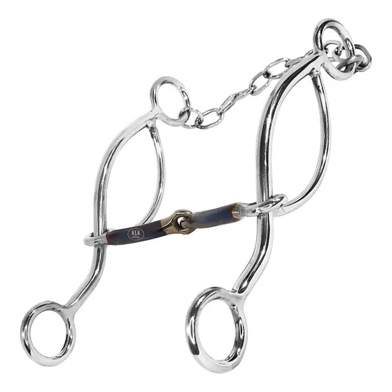 Bridão Levantador Inox Embocadura Ferro Articulado