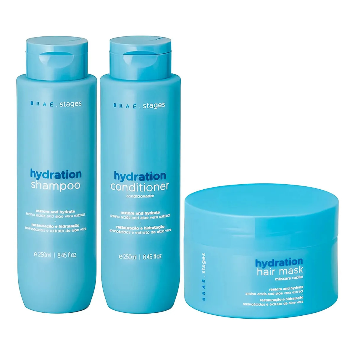 Braé - Kit Stages Hydration - SH+CD+Másc