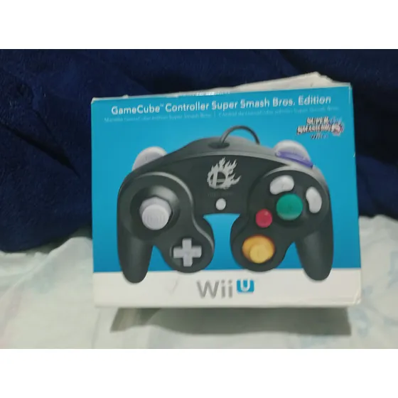 Controle Gamecube Original Smash Bros Preto