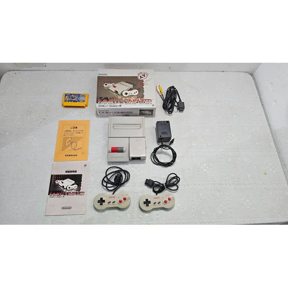 Famicom Av Completo + Power Glove Tudo Funcionando !
