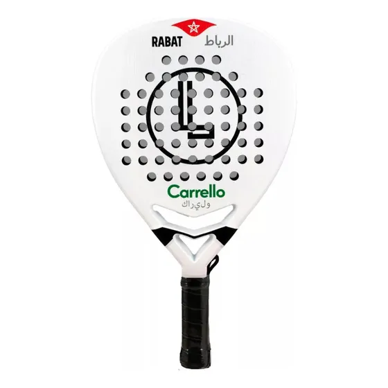 Paleta De Padel Carrello Rabat 3d Color Blanco