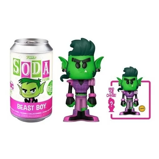 Funko Soda Beast Boy Teen Titans Go! Dc