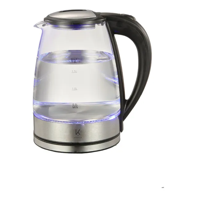 Hervidor Glass Edition 1.8l Kitchen-it Color Acero inoxidable