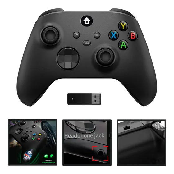 Control Joystick Mando Inalambrico Aspor Carbon Black 2.4g