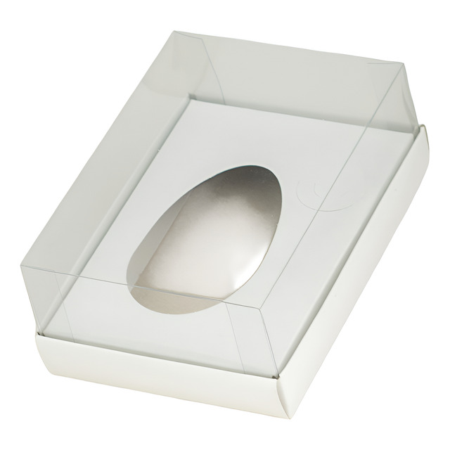 50 Caixas Para 1 Ovo De Colher/ De Páscoa 100g - Branco*d Branco 50 Caixas Para 1 Ovo De Colher/ De Páscoa 100g - Branco*d Branco