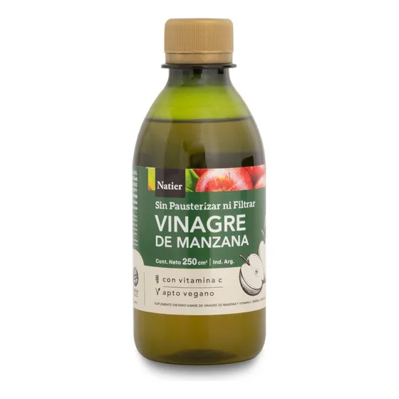 Vinagre De Manzana Natier Digestión Inflamación Colesterol