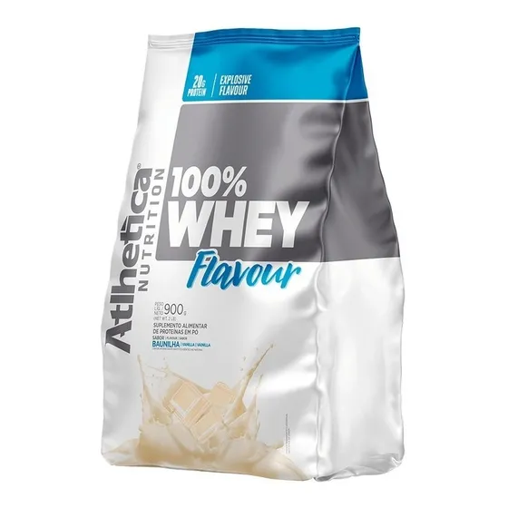 Whey 100% Atlhetica Refil 900g - Melhor Opção Ao Best Whey