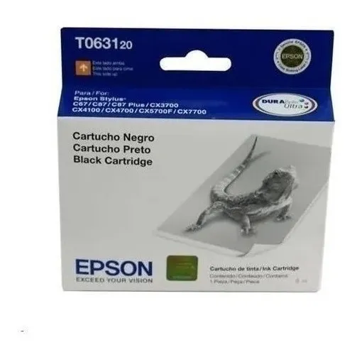 Epson Car Tinta T063120-al Igu P/stylus C67/87/cx3700/cx4100