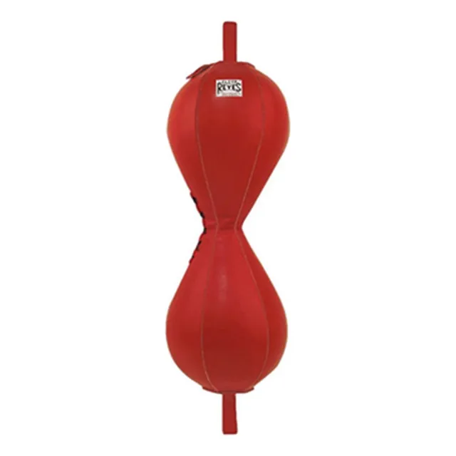 Bolsa Doble Para Entrenamiento Boxeo Color Rojo