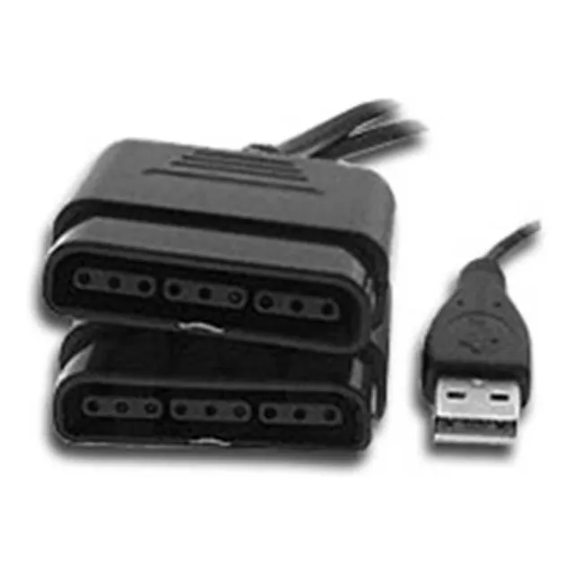 Adaptador Convertidor Usb Mando Ps2 A Ps3 Y Pc Laptop