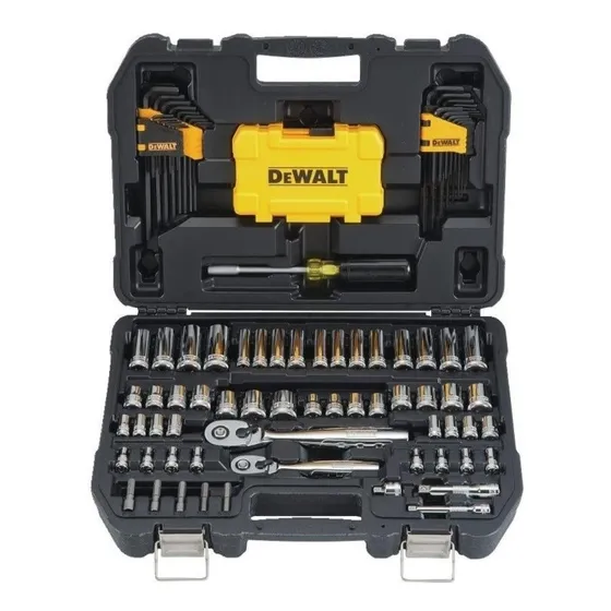 Juego Dados Herramientas Dewalt 108 Piezas