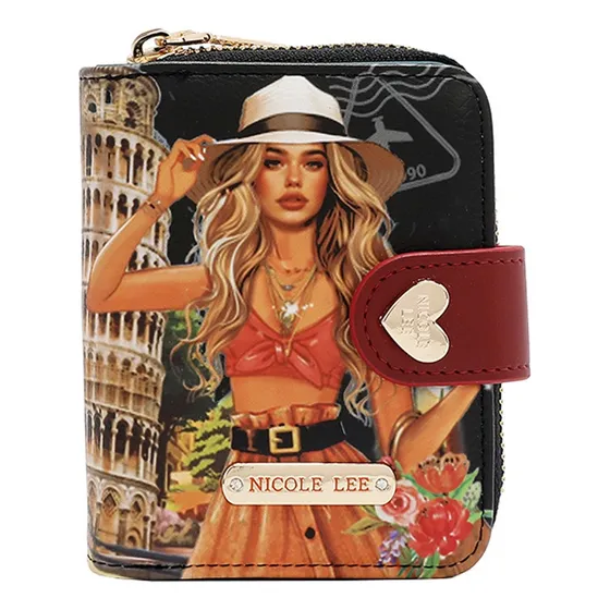 Billetera Dama Nicole Lee Prt6903 Martha Travels Italy
