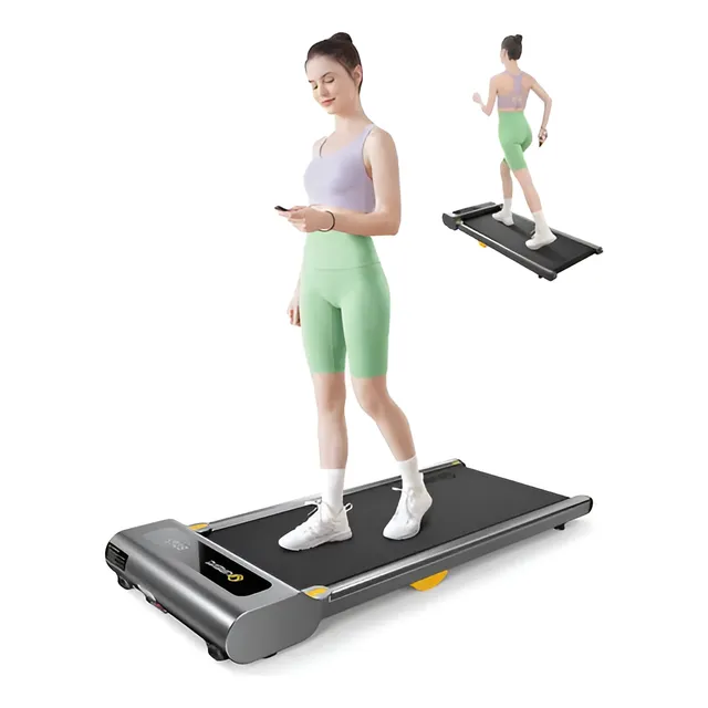 Caminadora Portatil Con 2.25hp Control Remoto Resiste 120kg Negro