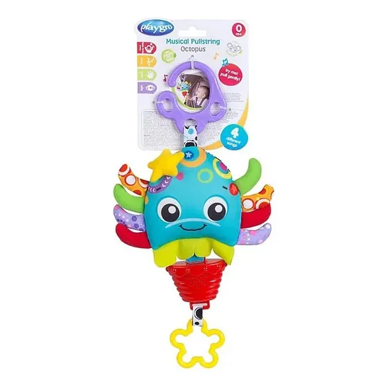 Musical Octopus Y Actividades Clip, 4 Sonidos - Playgro