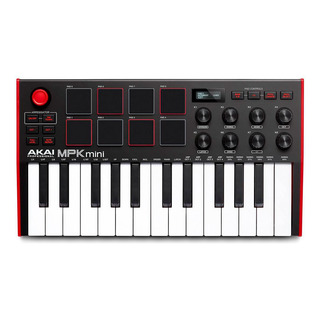 Controlador Teclado Midi Akai Mpk Mini Mk3 Usb 25 Teclas Controlador Teclado Midi Akai Mpk Mini Mk3 Usb 25 Teclas