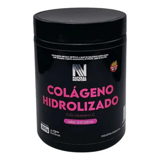 Colágeno Hidrolizado 300gr Sabor Arándanos X 2 Potes