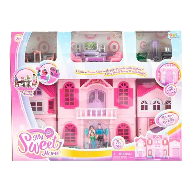 Casa De Muñeca Home Juguete Y Accesorios Sweet