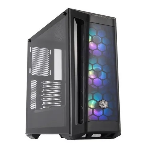 Gabinete Cooler Master Masterbox Mb511 Argb 3 Ventiladores Color Negro