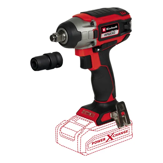 Llave Impacto Inalambrica 18v Einhell Color Rojo