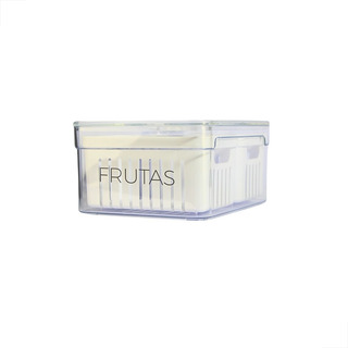 Organizador Geladeira Clear Fresh 2,2l C/ 2 Cestos Frutas Organizador Geladeira Clear Fresh 2,2l C/ 2 Cestos Frutas