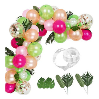 Kit De Arco De Globos De Fiesta Tropical, 85 Piezas Kit De Arco De Globos De Fiesta Tropical, 85 Piezas