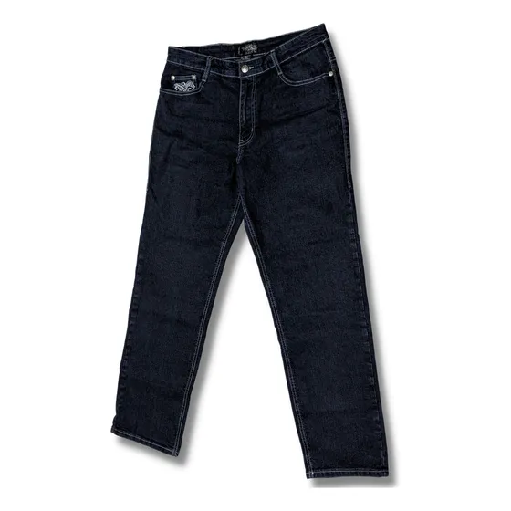 Bonito Pantalón/jean De Dama. New Time. Azul Oscuro. Oferta