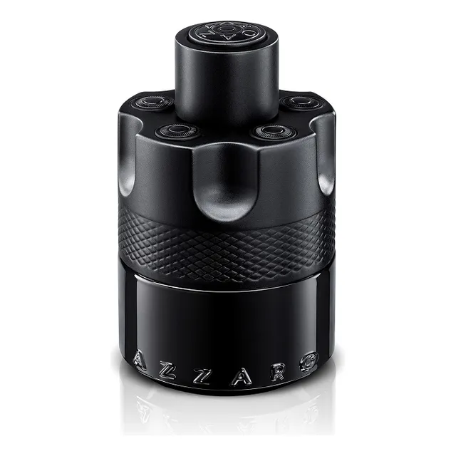 Perfume Masculino Amadeirado Ambarado Com Cardamomo E Caramelo, Longa Duração, Azzaro The Most Wanted, Eau De Parfum Intense, 50ml