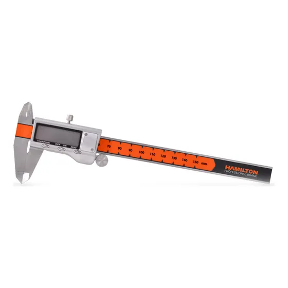 Calibre Digital Hamilton De Acero Inoxidable C40
