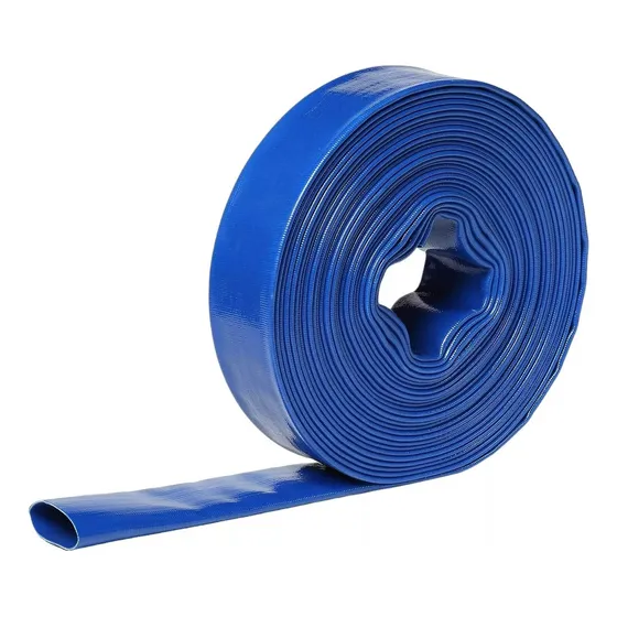 Manguera Plana Layflat 2 Pulgadas 4 Bar Rollo 50 Metros