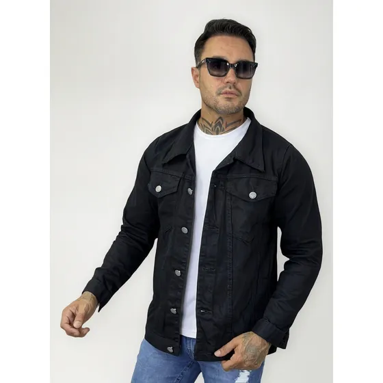 Jaqueta Jeans Masculina