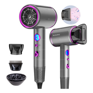 Secadora De Cabello Profesional Portátil De 2000w Y 3 Veloc Secadora De Cabello Profesional Portátil De 2000w Y 3 Veloc