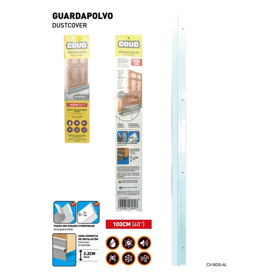 Parabichos Zócalo Guarda Polvo Puertas Covo Anti Polvo