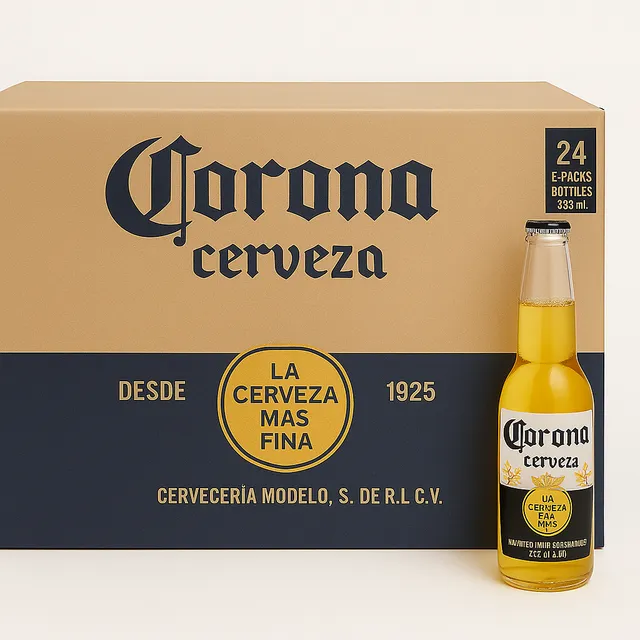 Promo 2 Cajas Corona 2x24 Unidades (355ml)
